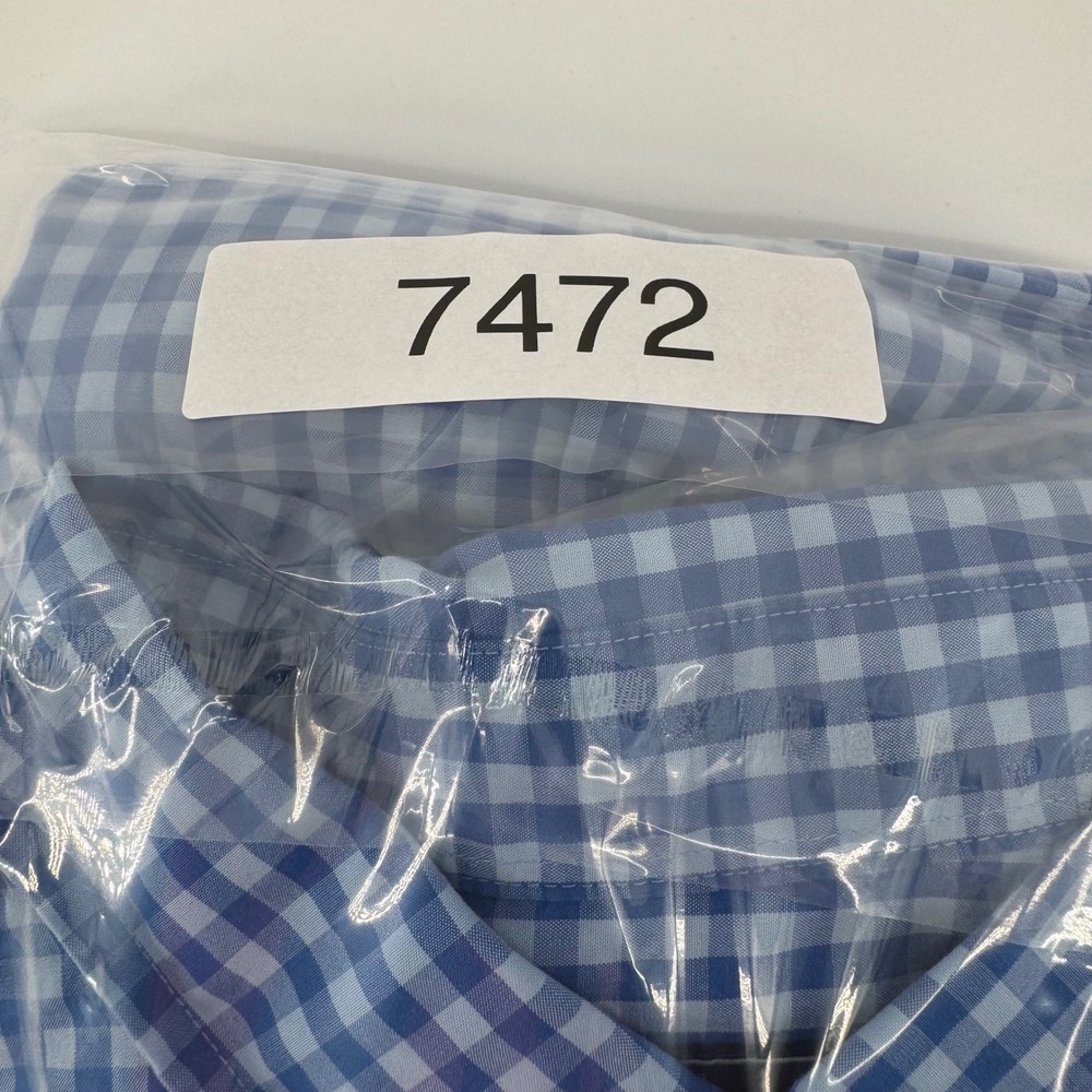 Vineyard Vines Mens Large Classic Fit‎ Murray Gingham Button Down Shirt Blue - Picture 7 of 7